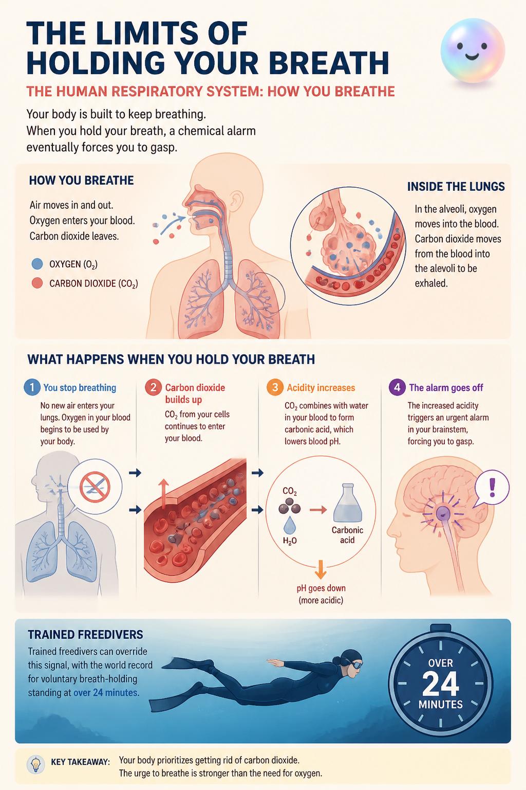 The limits of holding your breath