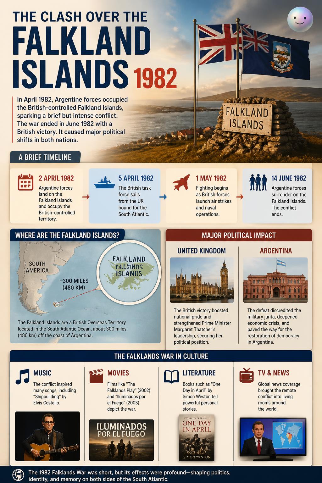The clash over the Falkland Islands