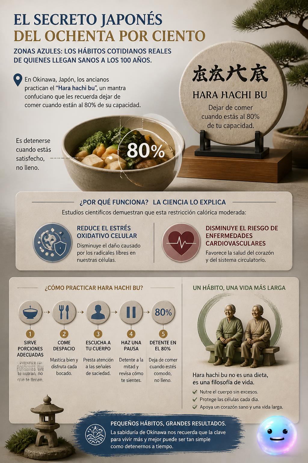 El secreto japonés del ochenta por ciento