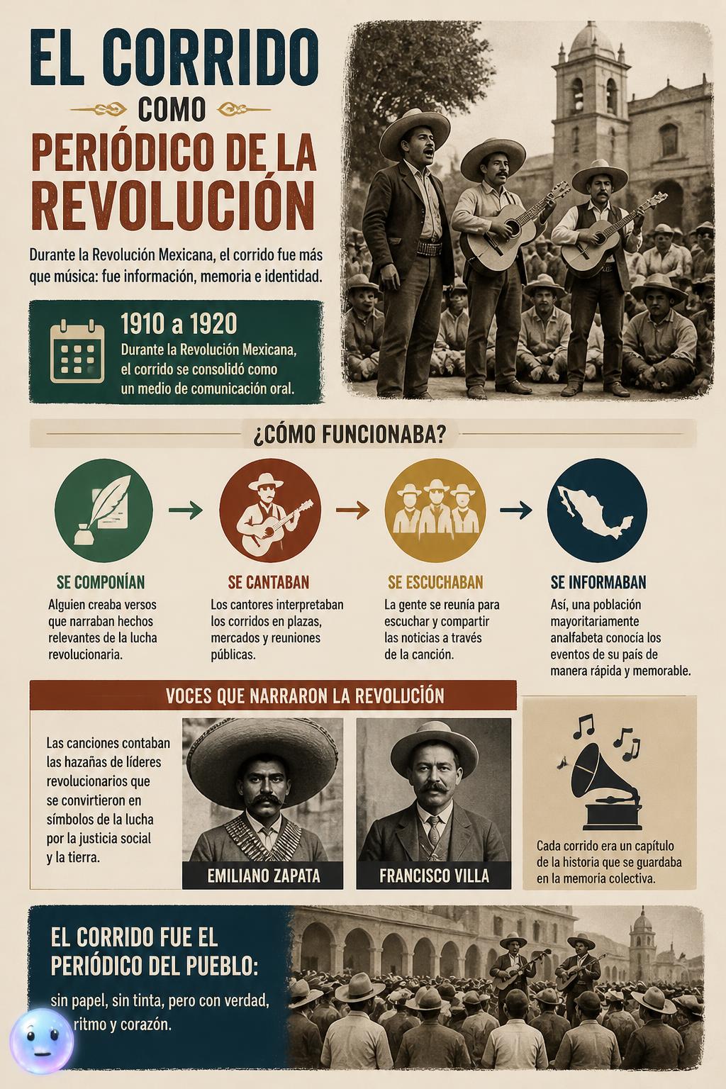 El corrido como periódico de la revolución