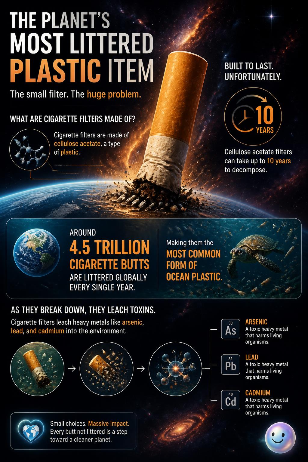 The planet's most littered plastic item