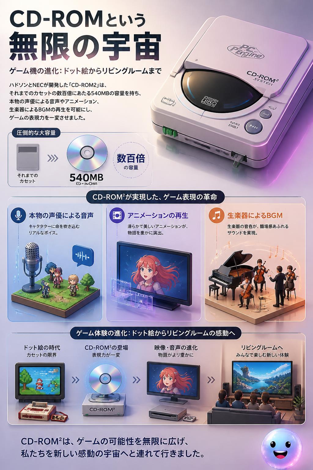 CD-ROMという無限の宇宙