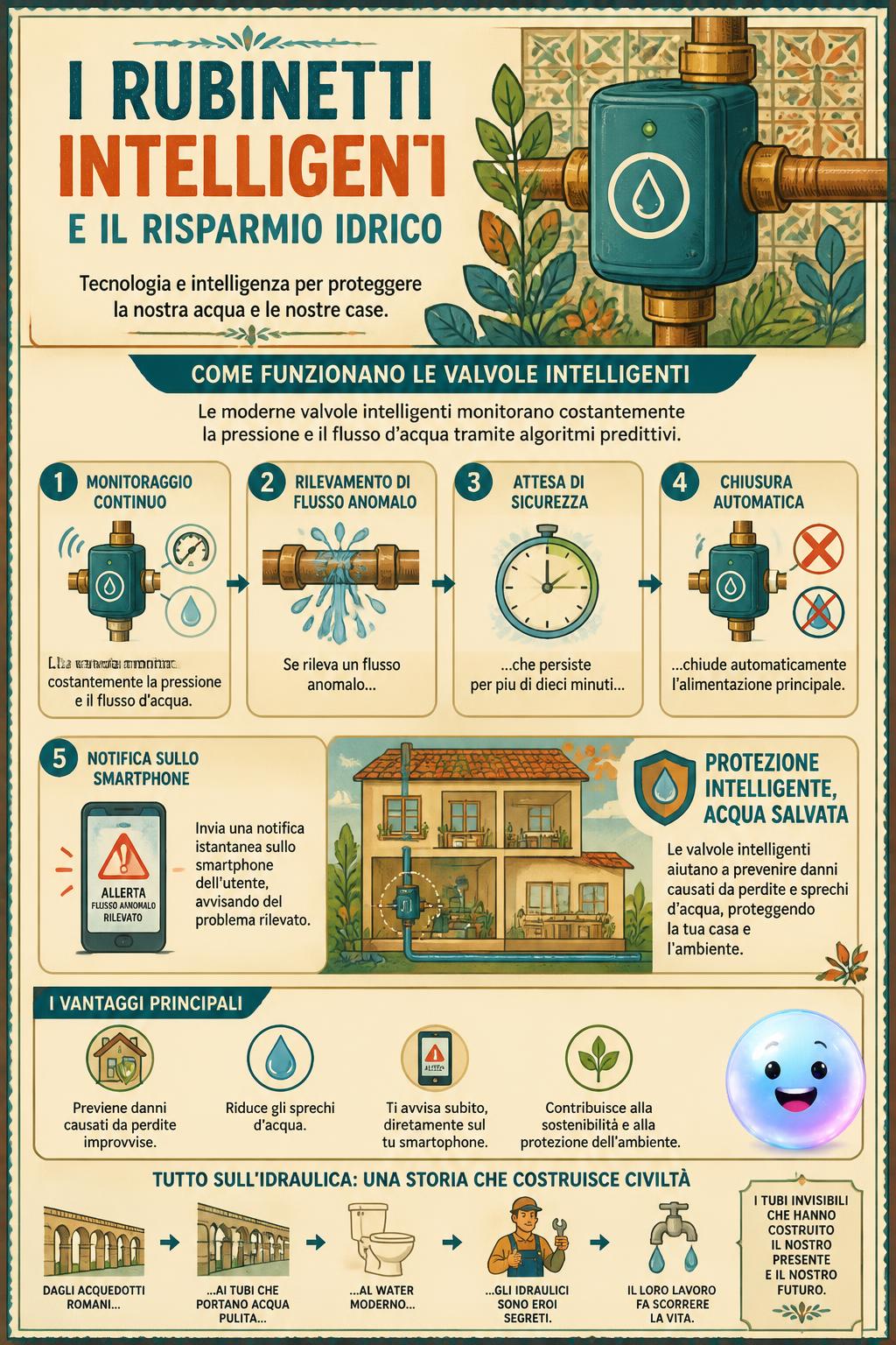 I rubinetti intelligenti e il risparmio idrico