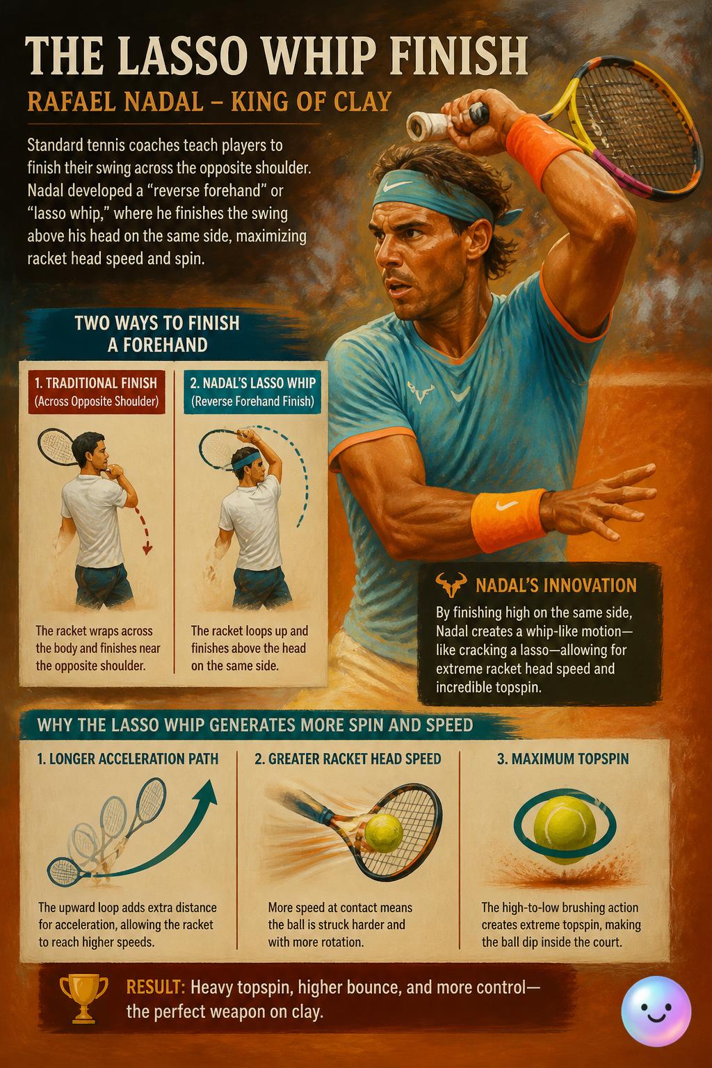 The lasso whip finish