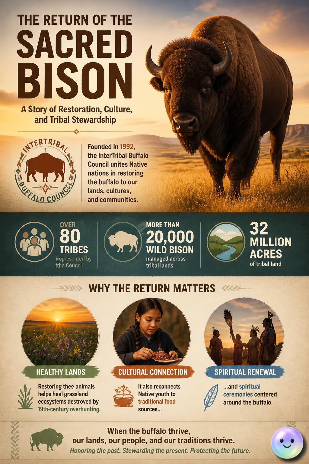 The return of the sacred bison