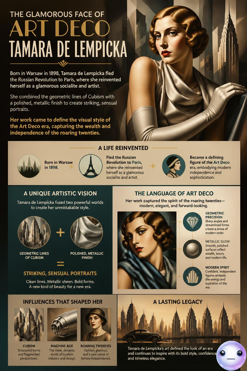 The glamorous face of Art Deco