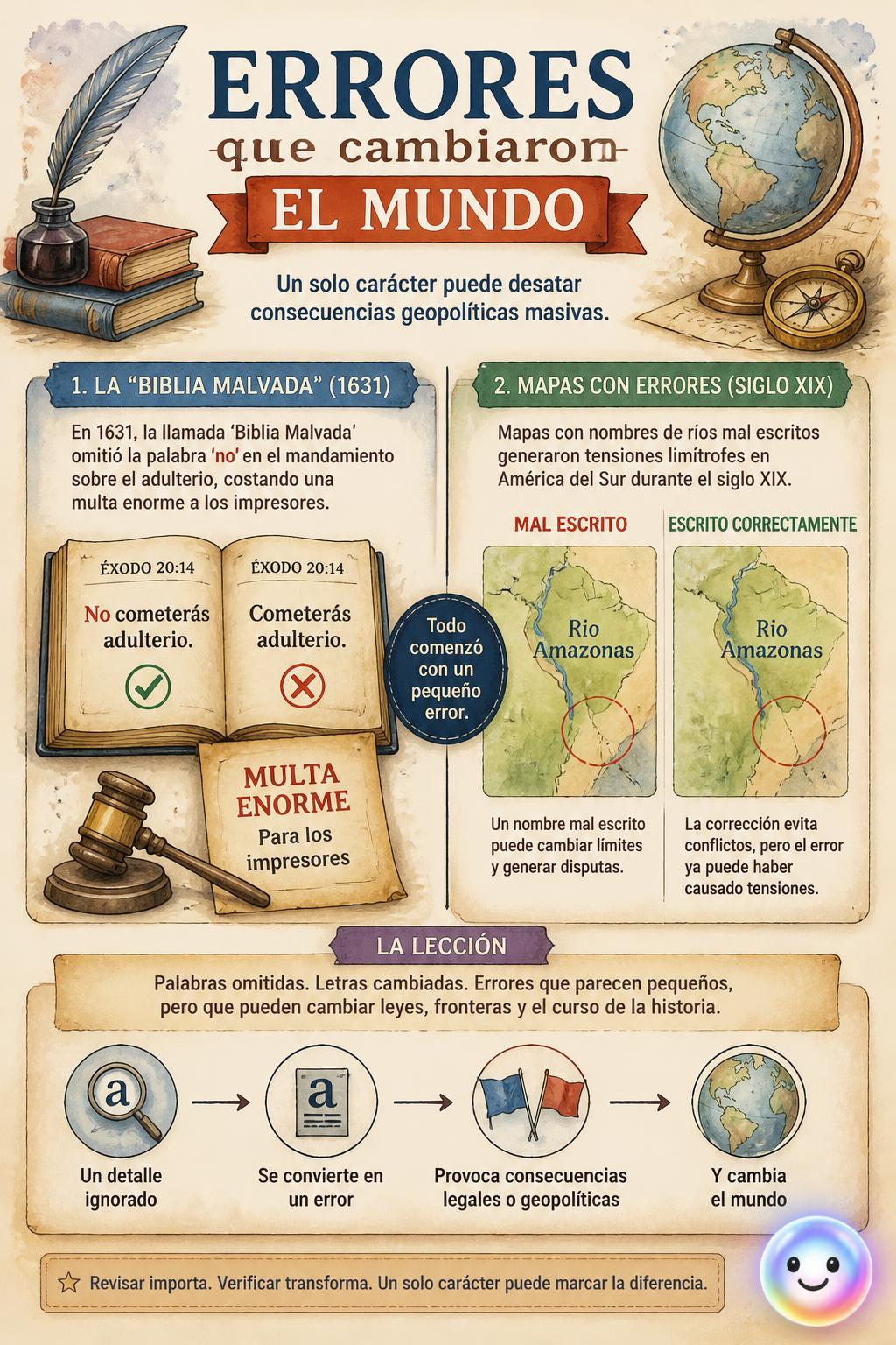 Errores que cambiaron el mundo