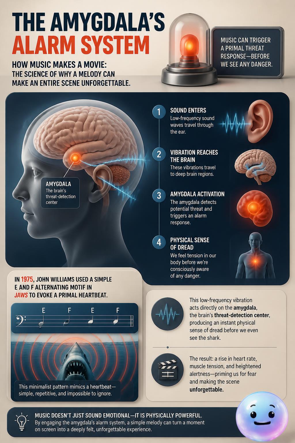 The amygdala's alarm system