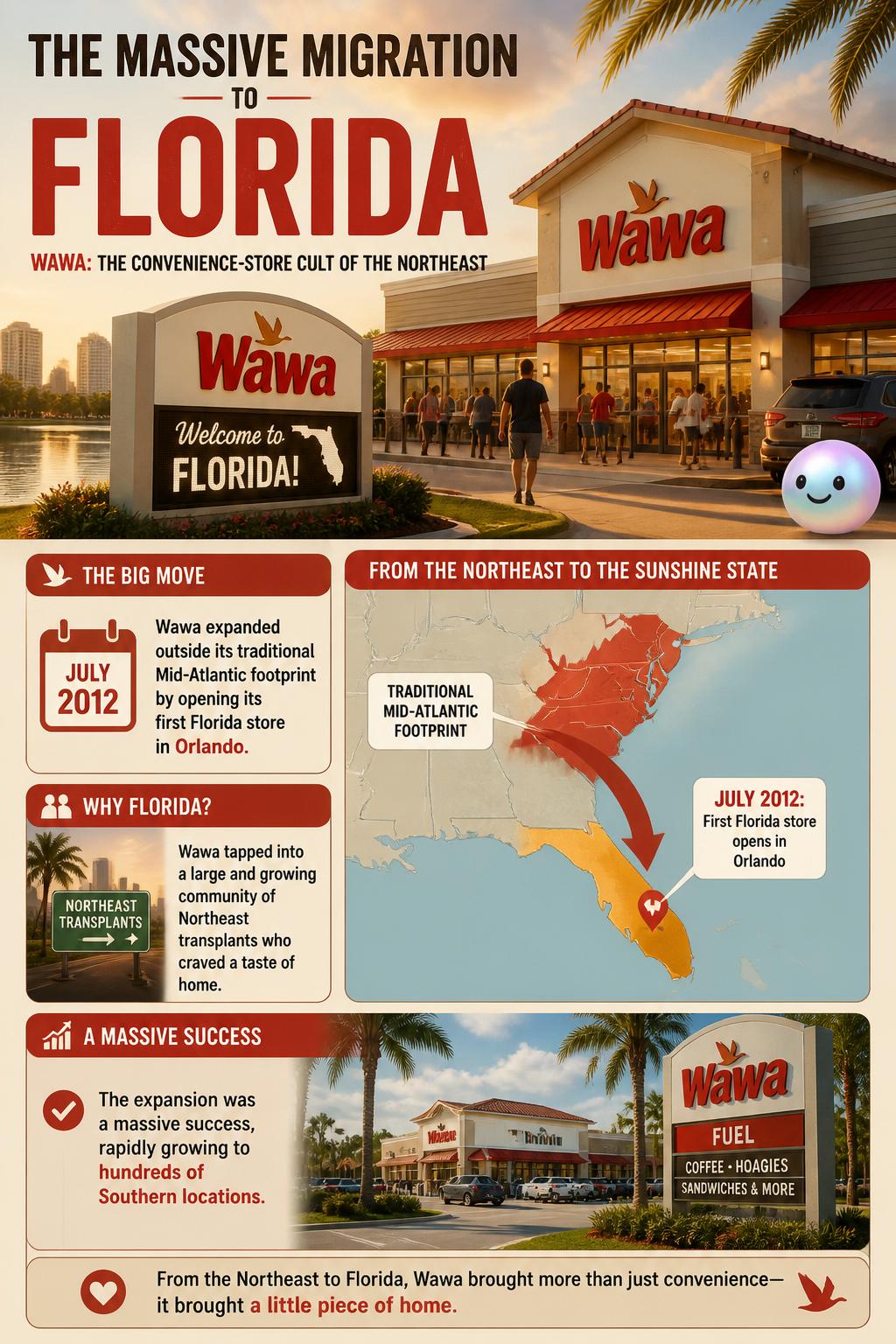 The massive migration to Florida