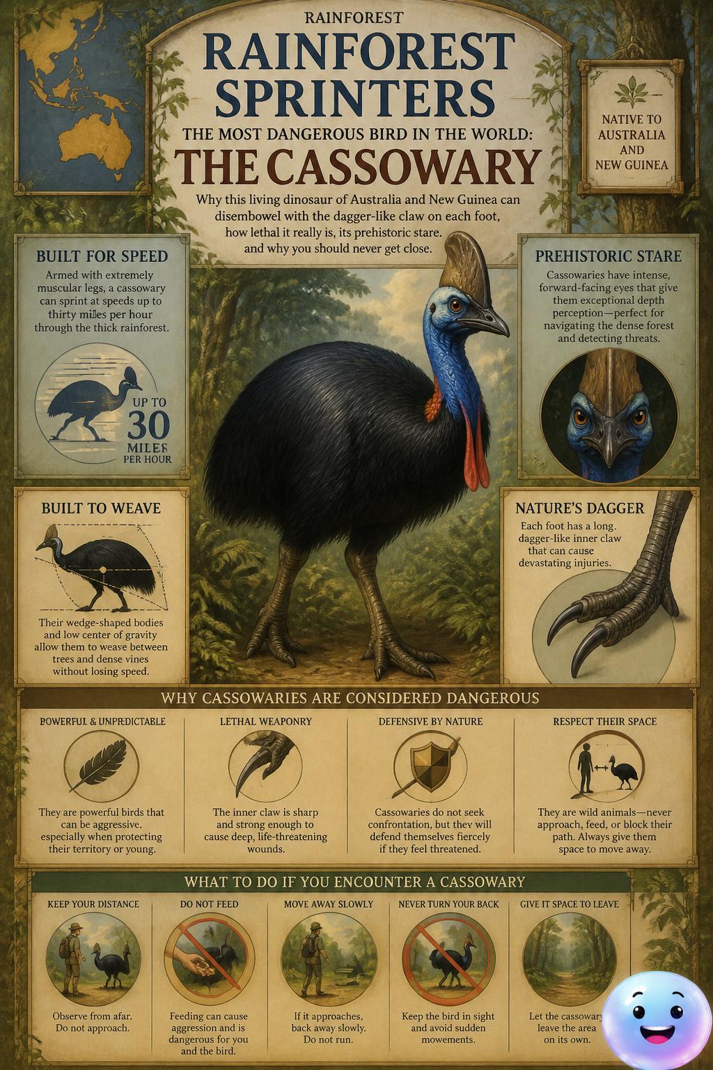 Rainforest sprinters