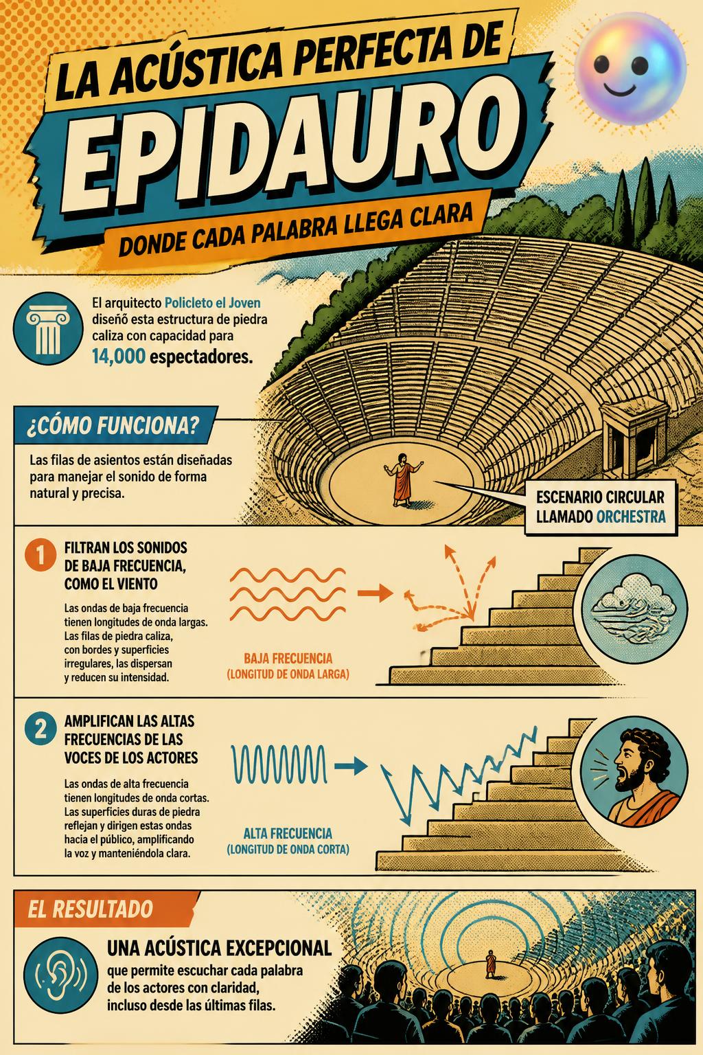 La acústica perfecta de Epidauro