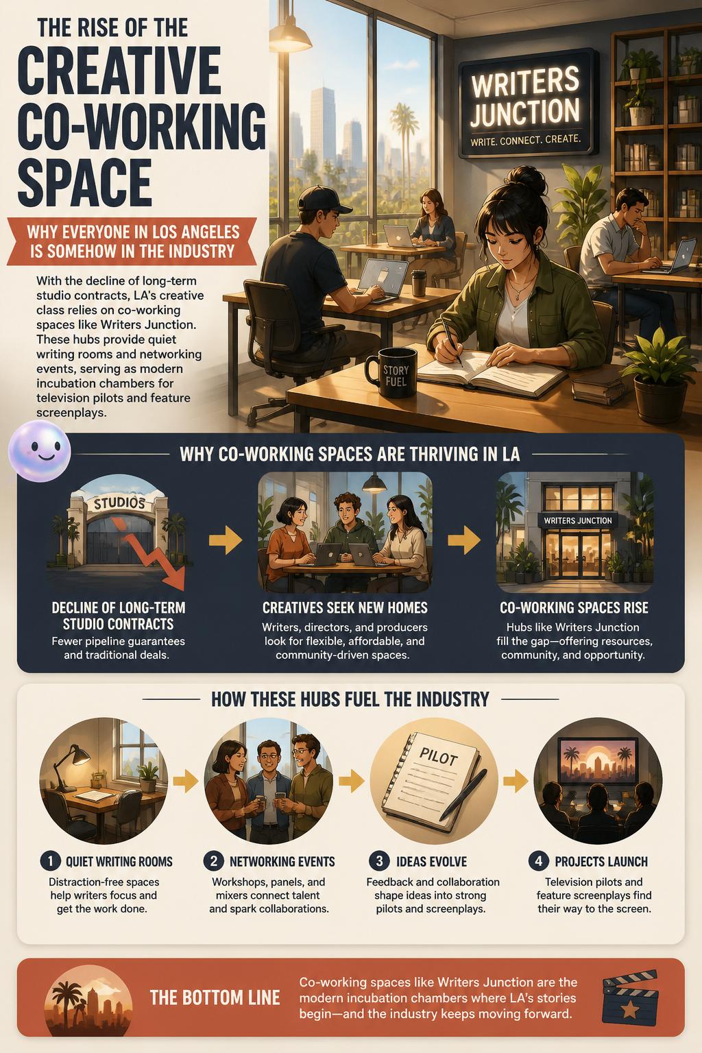The rise of the creative co-working space