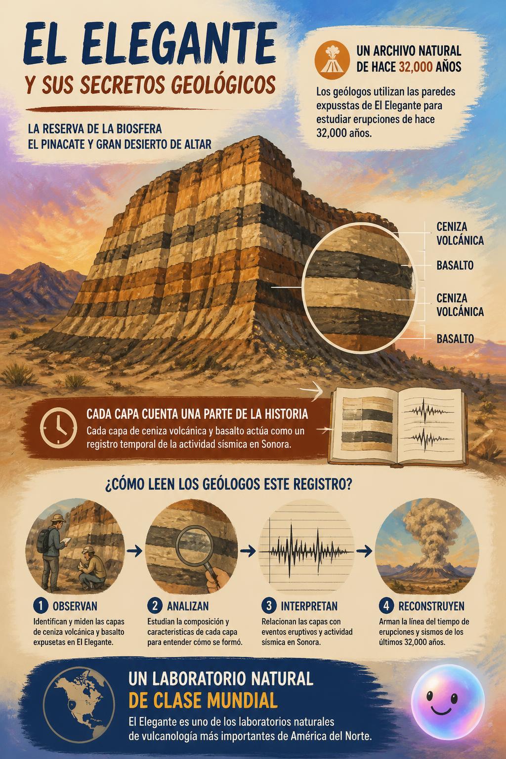 El Elegante y sus secretos geológicos