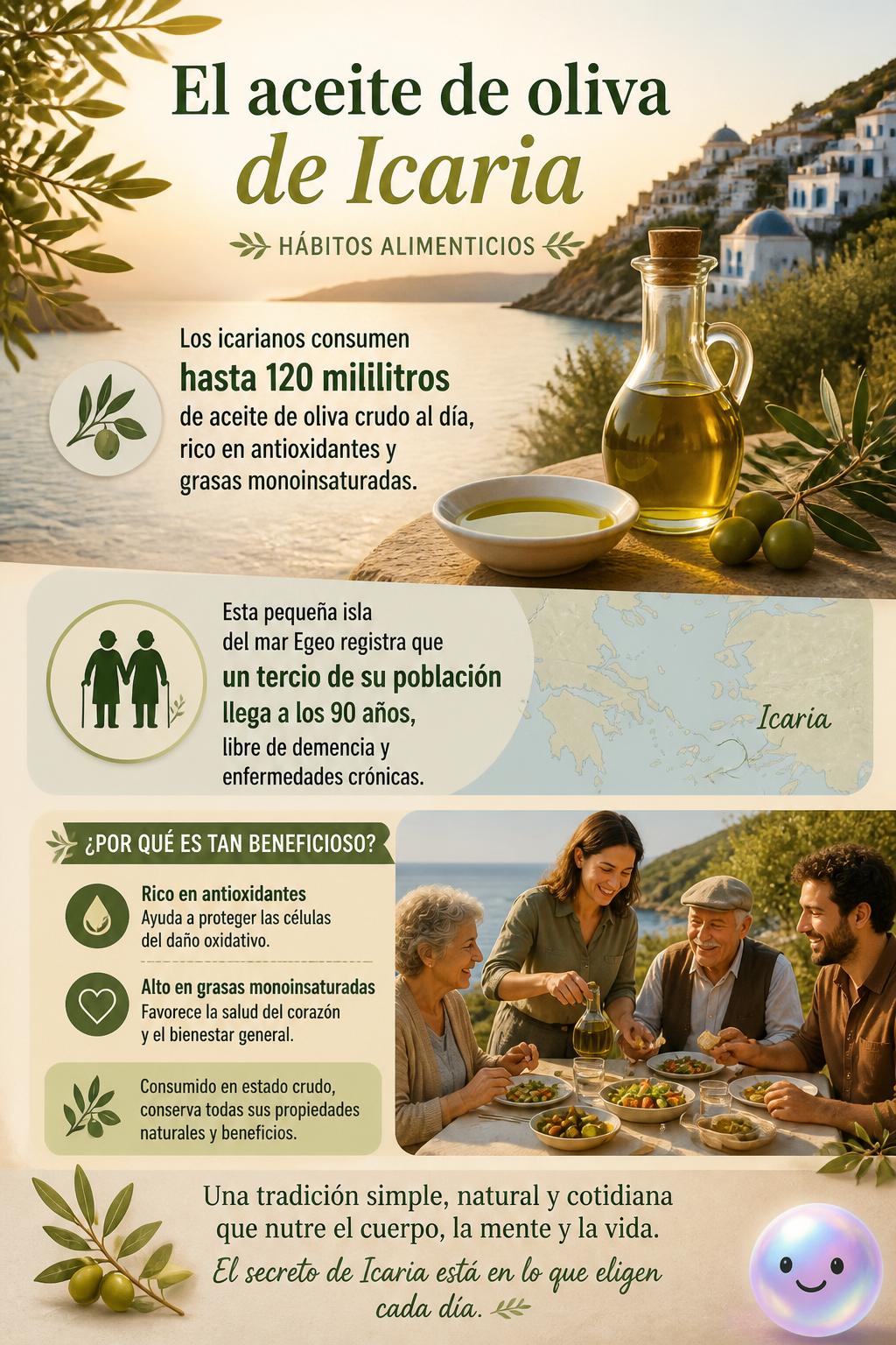 El aceite de oliva de Icaria