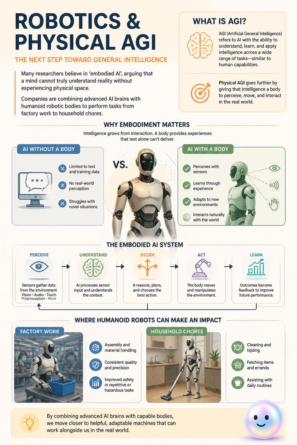 Robotics and physical AGI