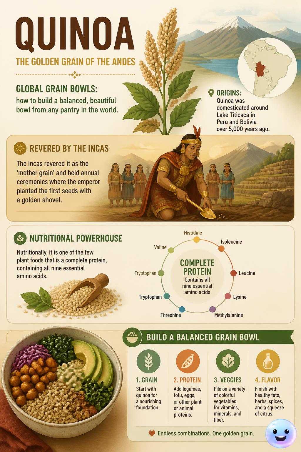 Quinoa, the golden grain of the Andes