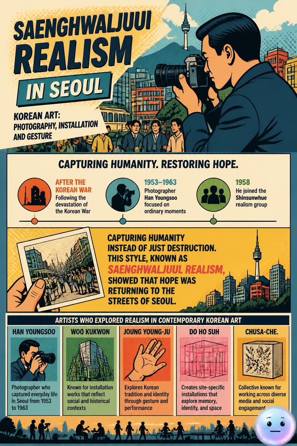 Saenghwaljuui realism in Seoul