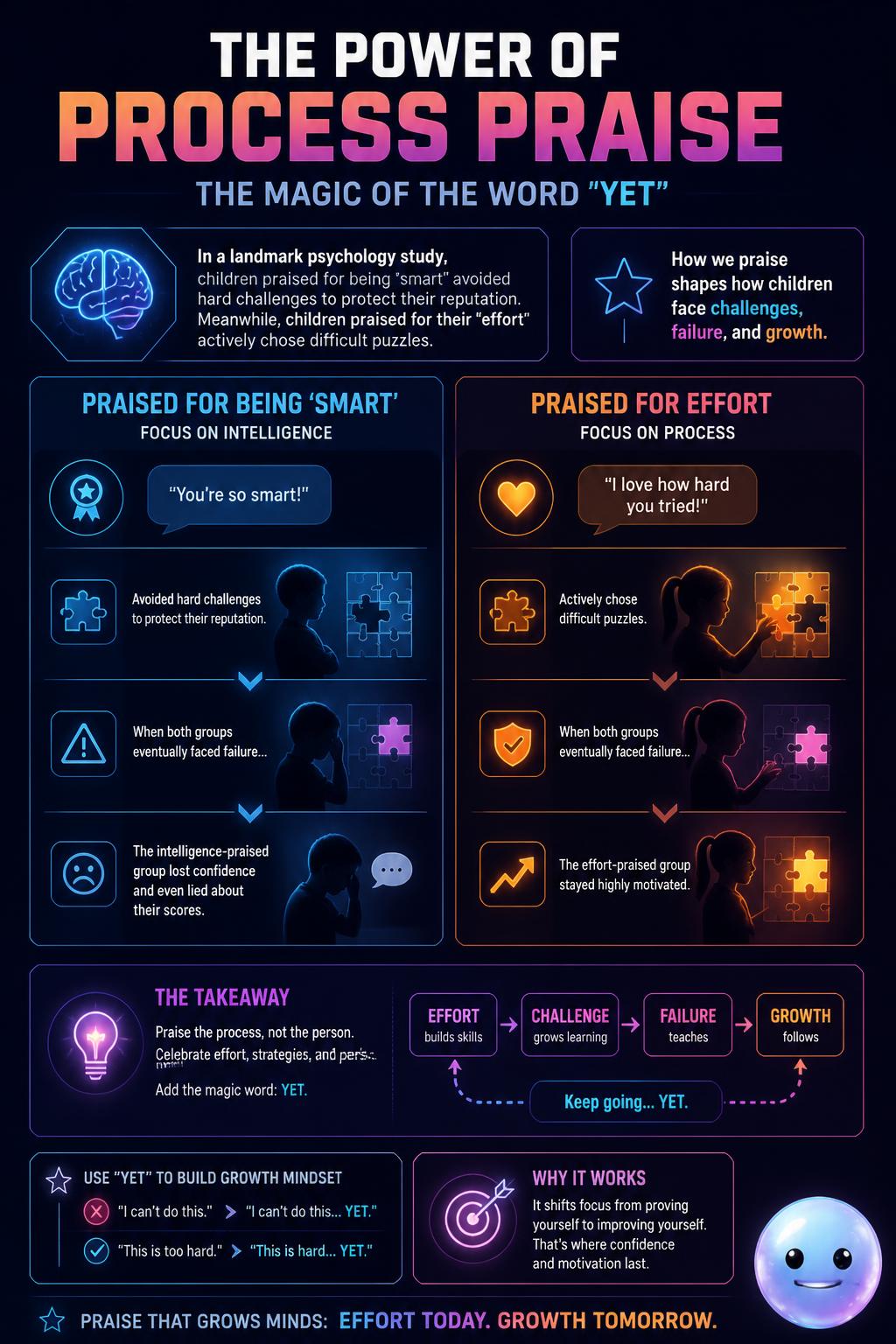 The power of process praise