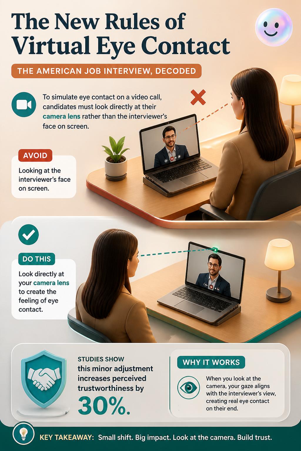The new rules of virtual eye contact