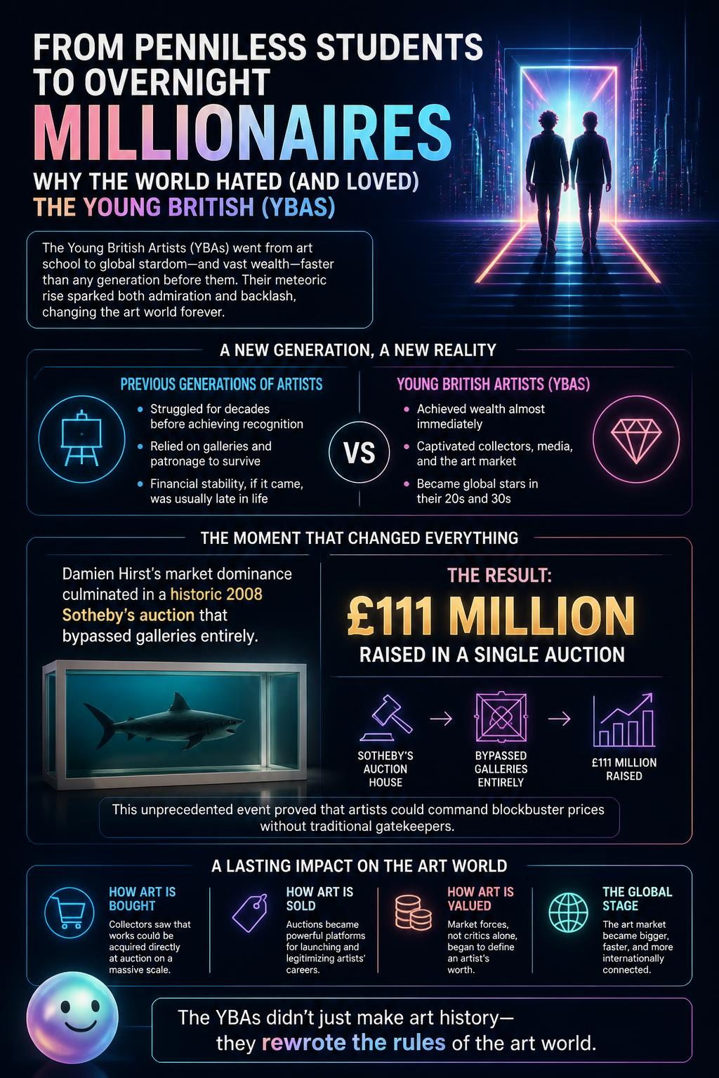 From penniless students to overnight millionaires