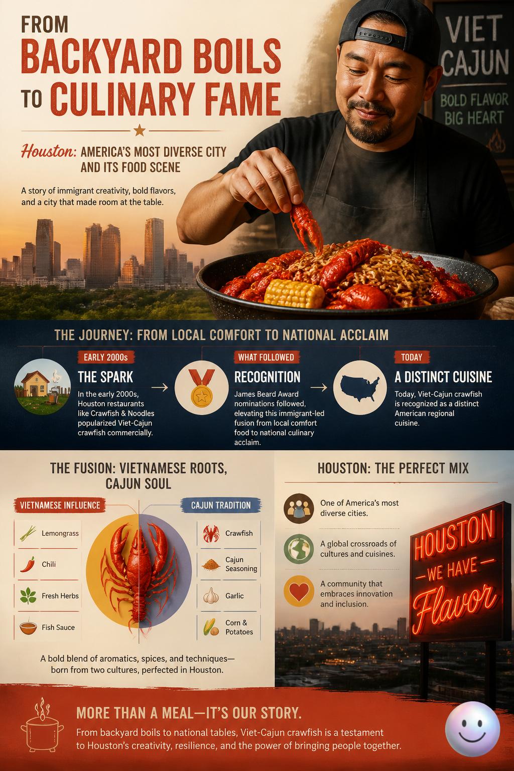 From backyard boils to culinary fame