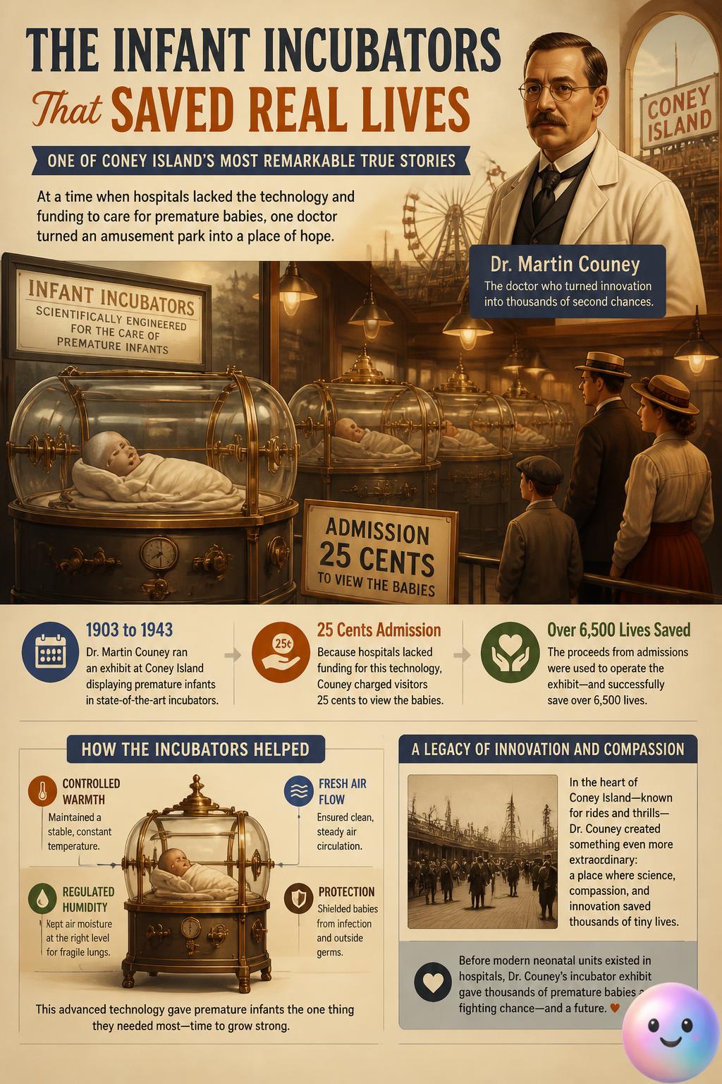 The infant incubators that saved real lives