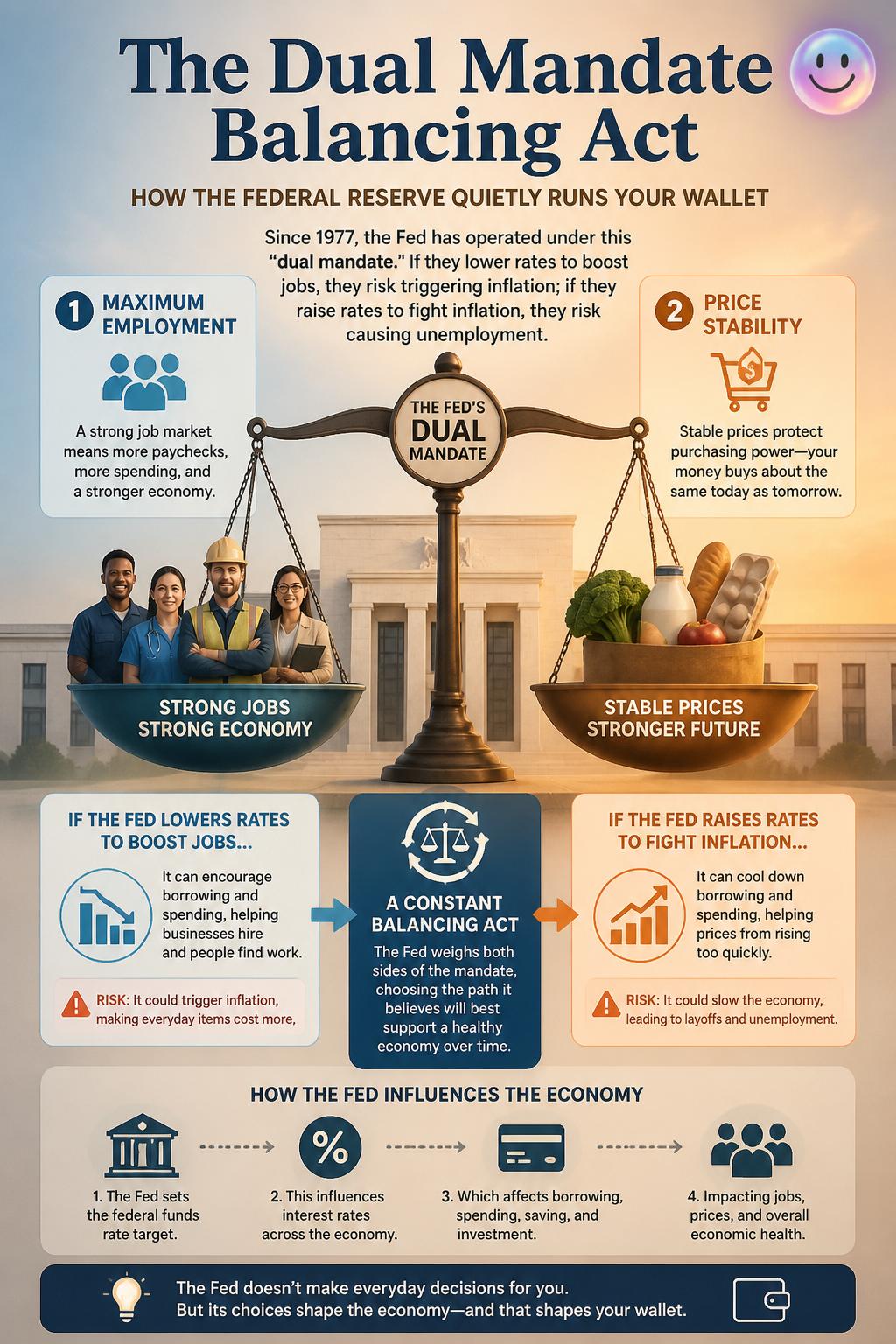 The dual mandate balancing act