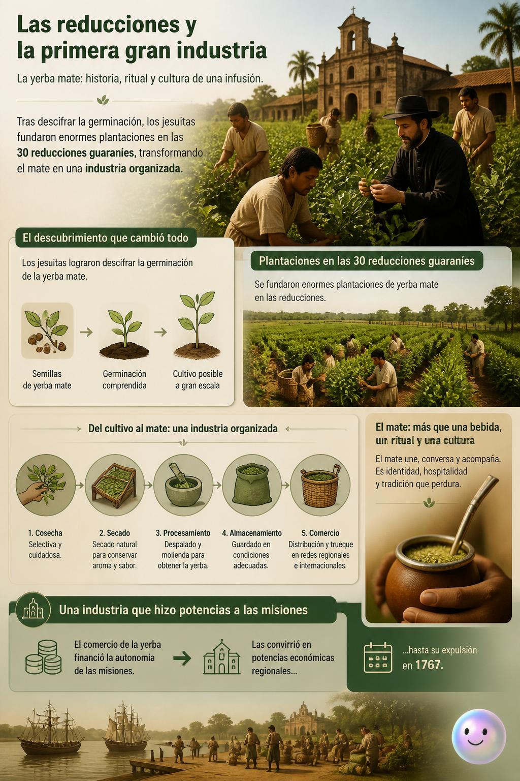 Las reducciones y la primera gran industria