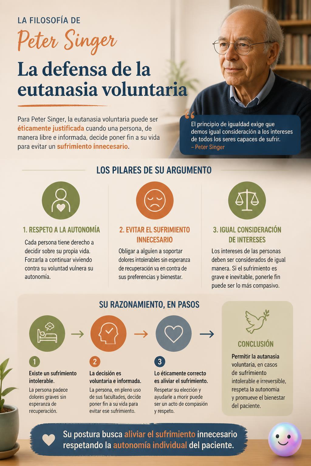 La defensa de la eutanasia voluntaria