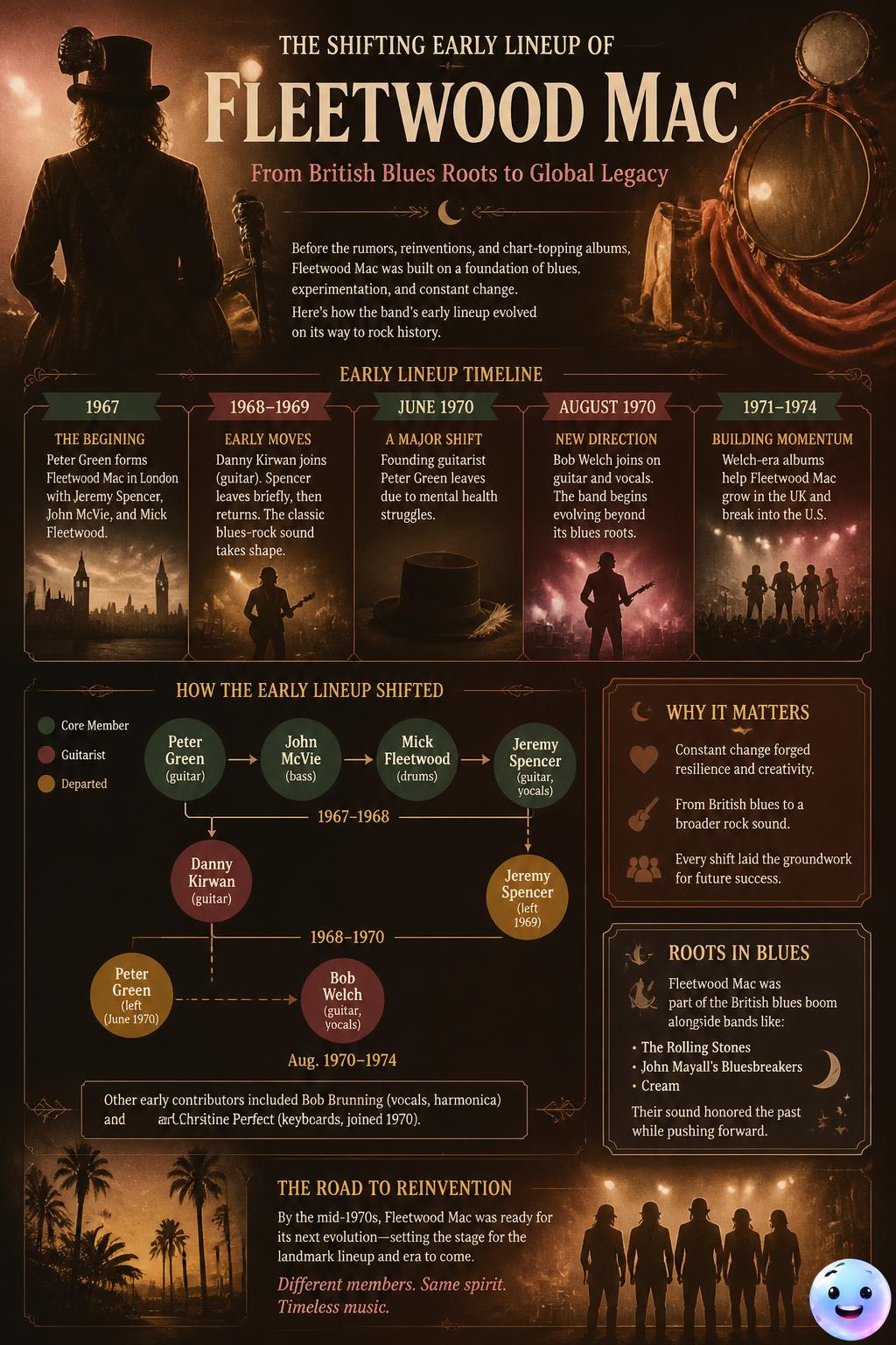 The shifting early lineup