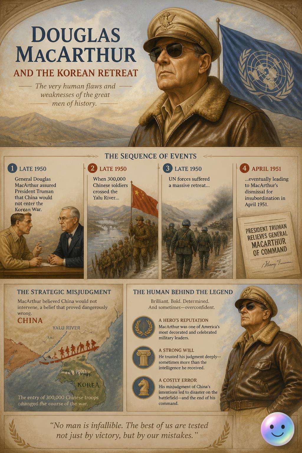 Douglas MacArthur and the Korean retreat