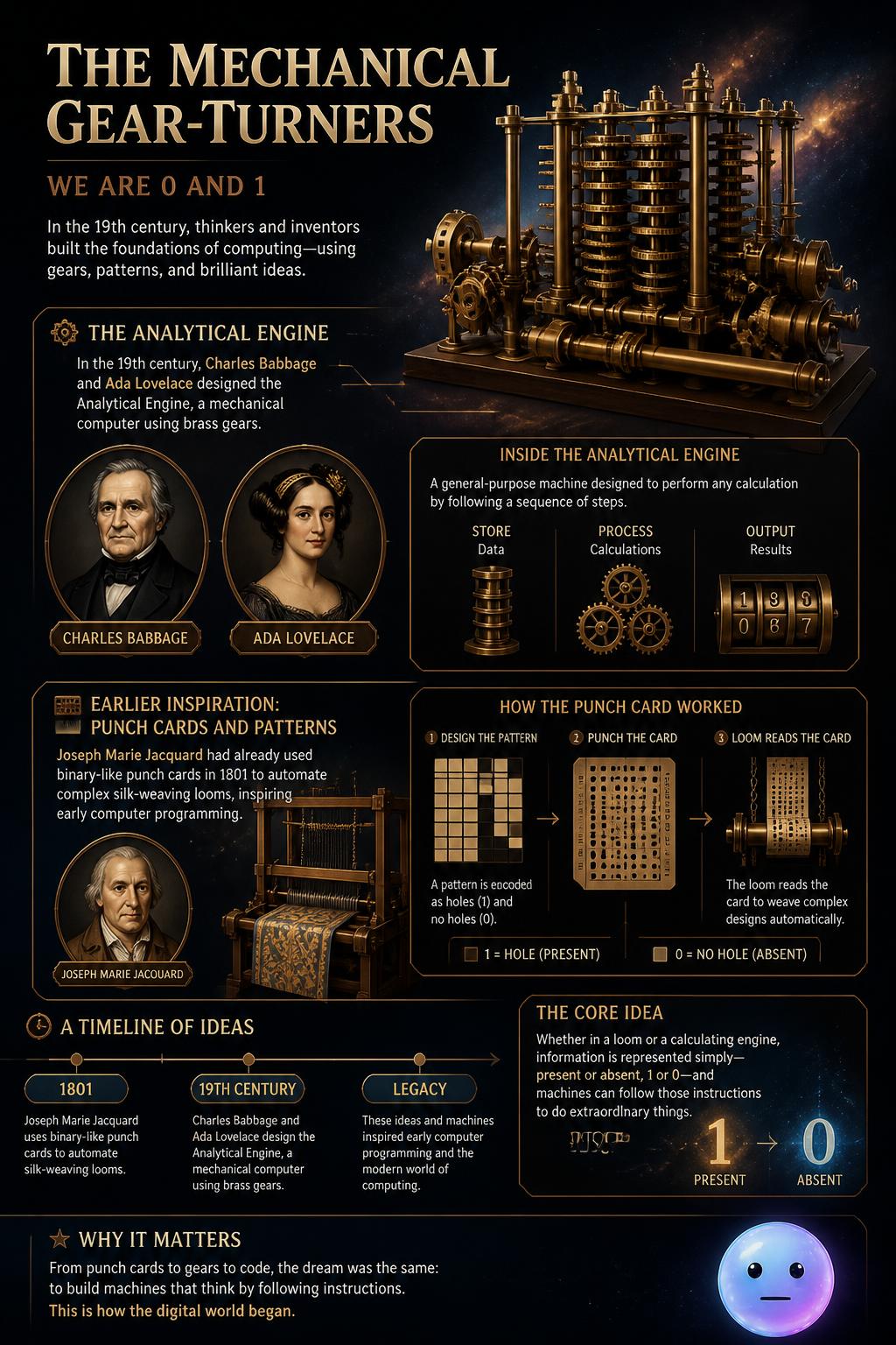The mechanical gear-turners