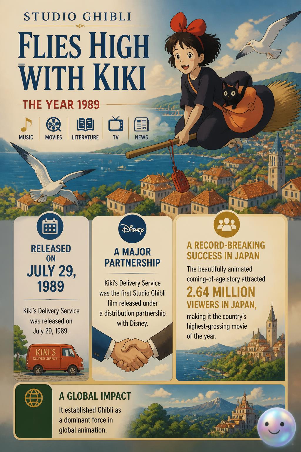 Studio Ghibli flies high with Kiki