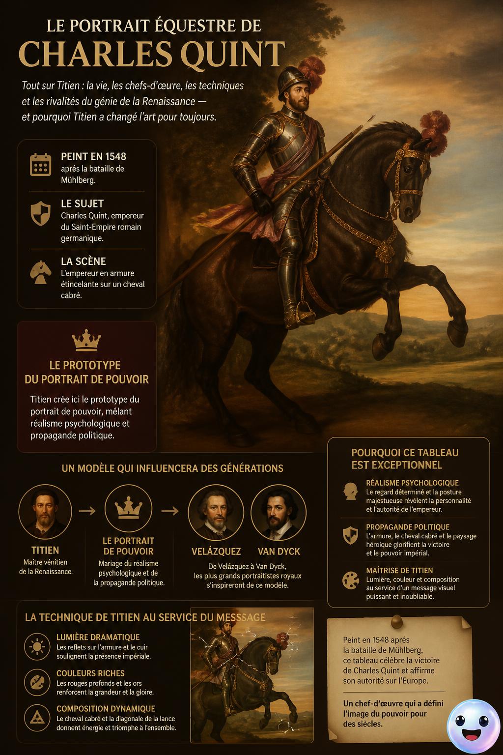 Le portrait équestre de Charles Quint