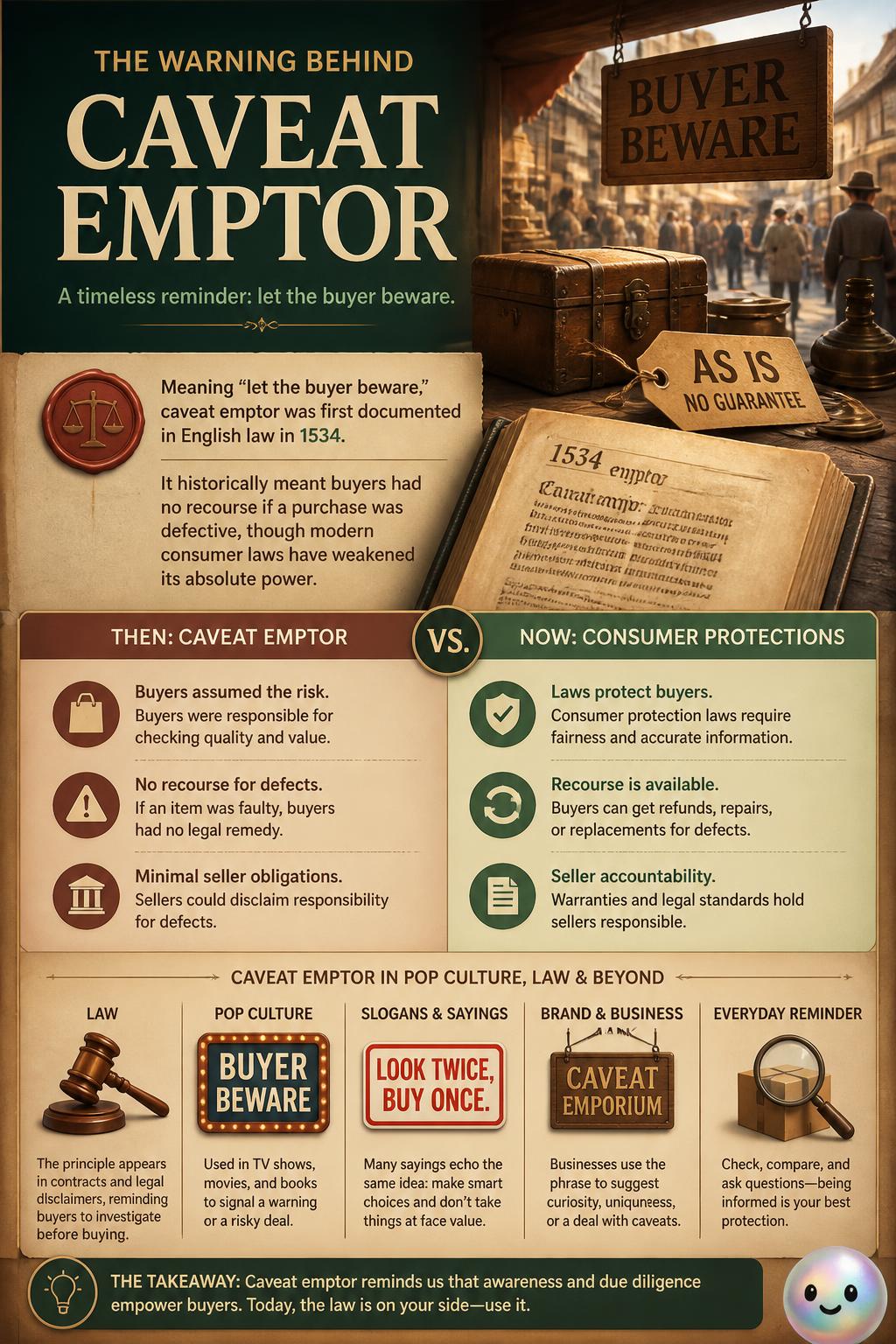 The warning behind caveat emptor
