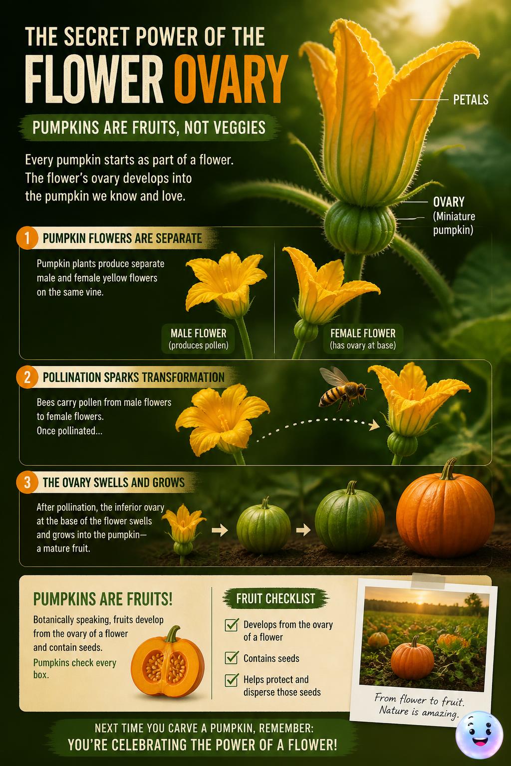 The secret power of the flower ovary