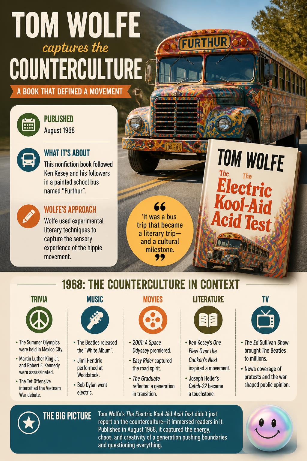 Tom Wolfe captures the counterculture
