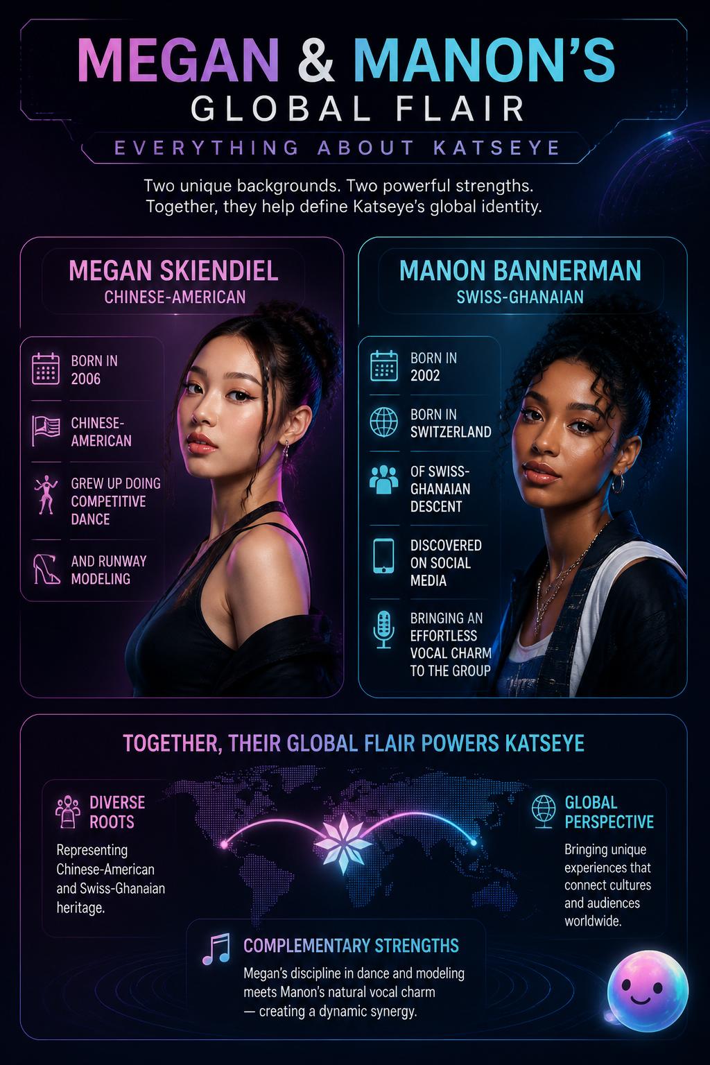 Megan and Manon's global flair