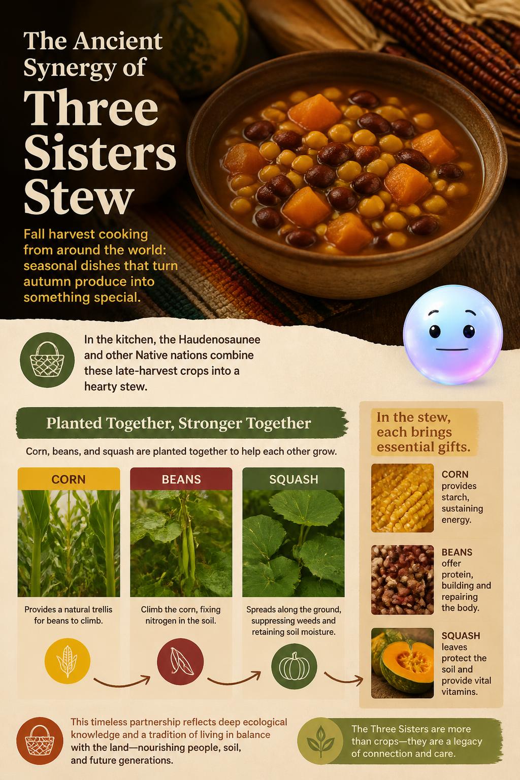 The ancient synergy of Three Sisters stew