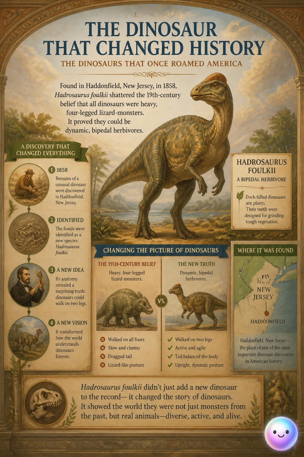 The dinosaur that changed history