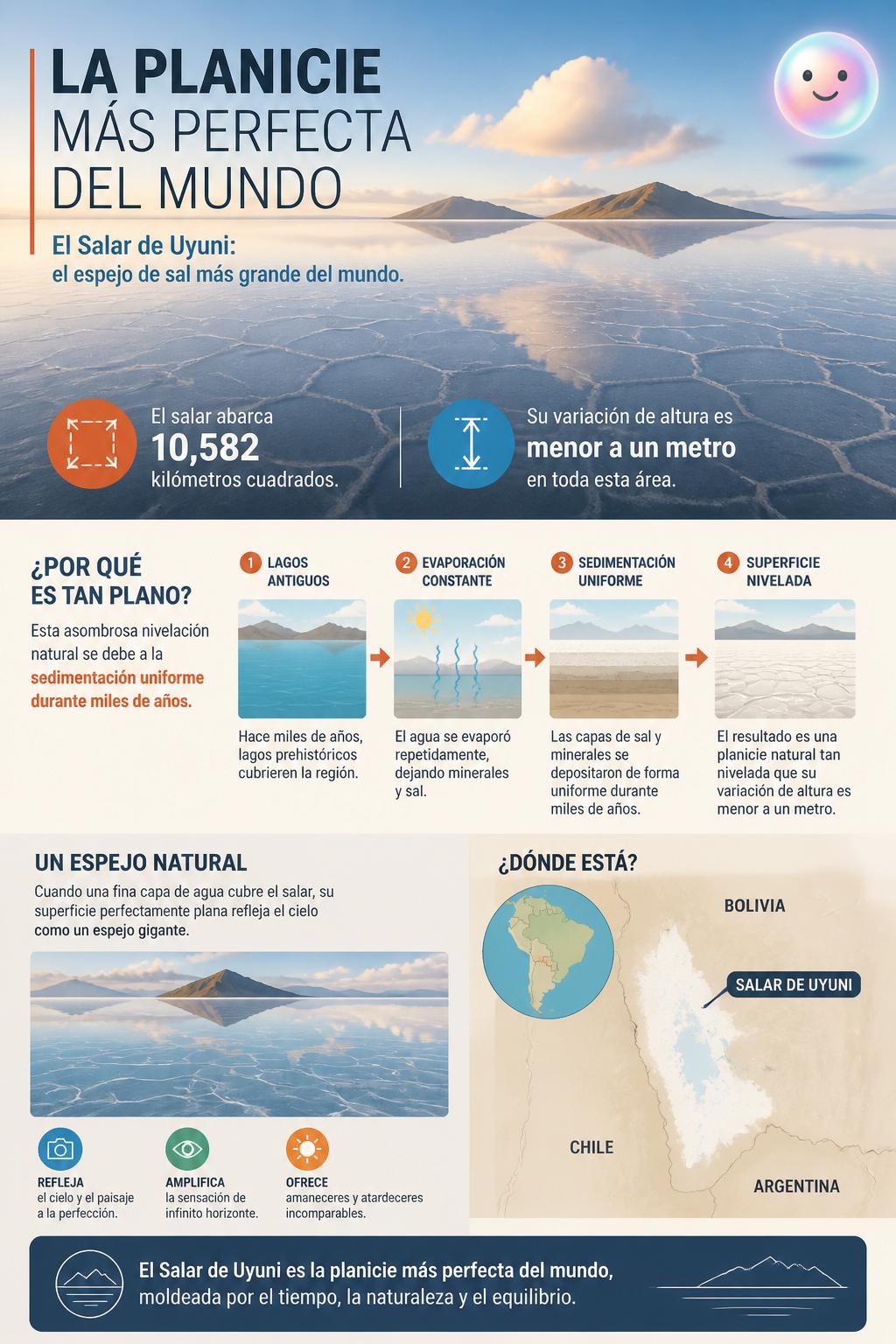 La planicie más perfecta del mundo