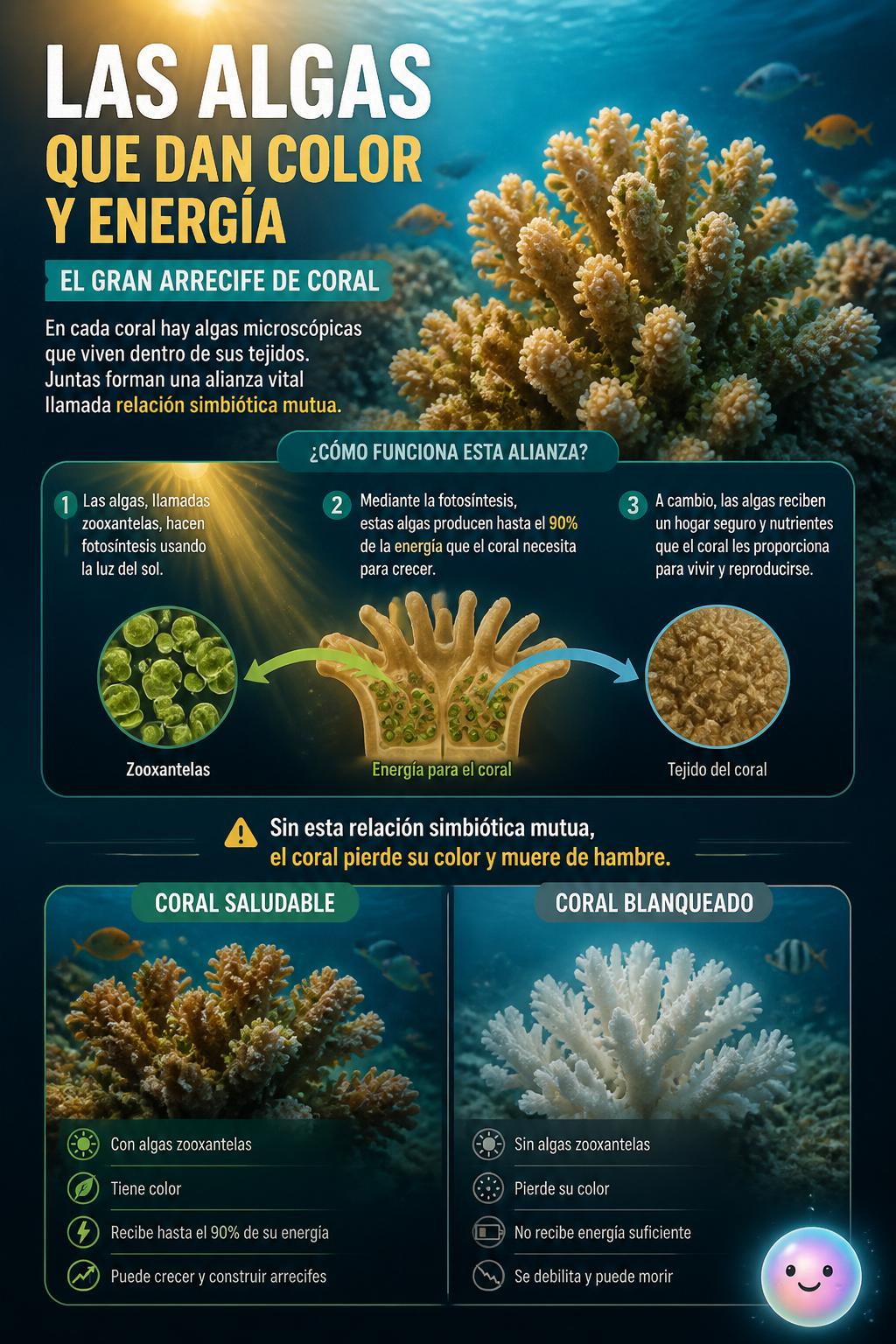 Las algas que dan color y energía