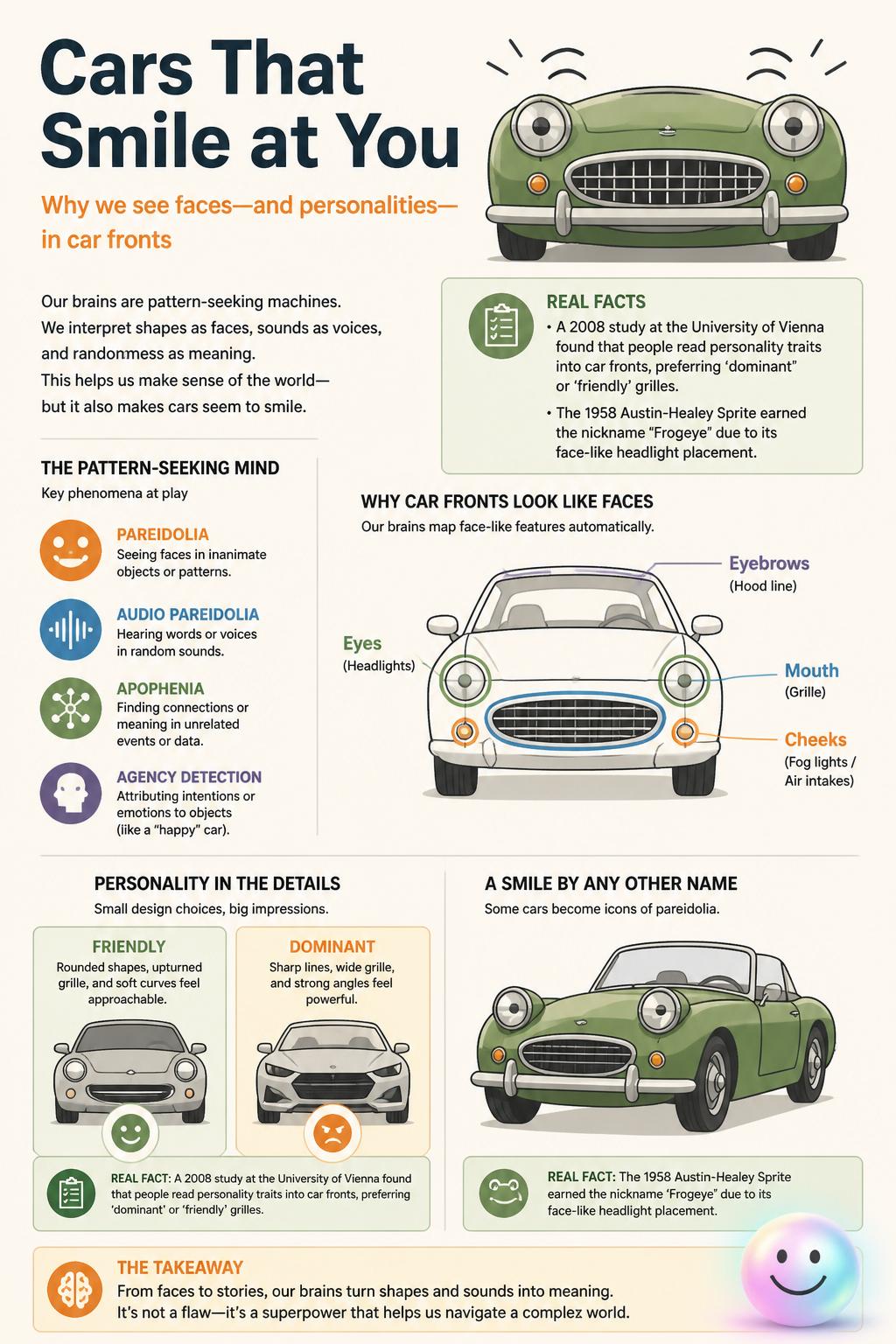 Cars that smile at you