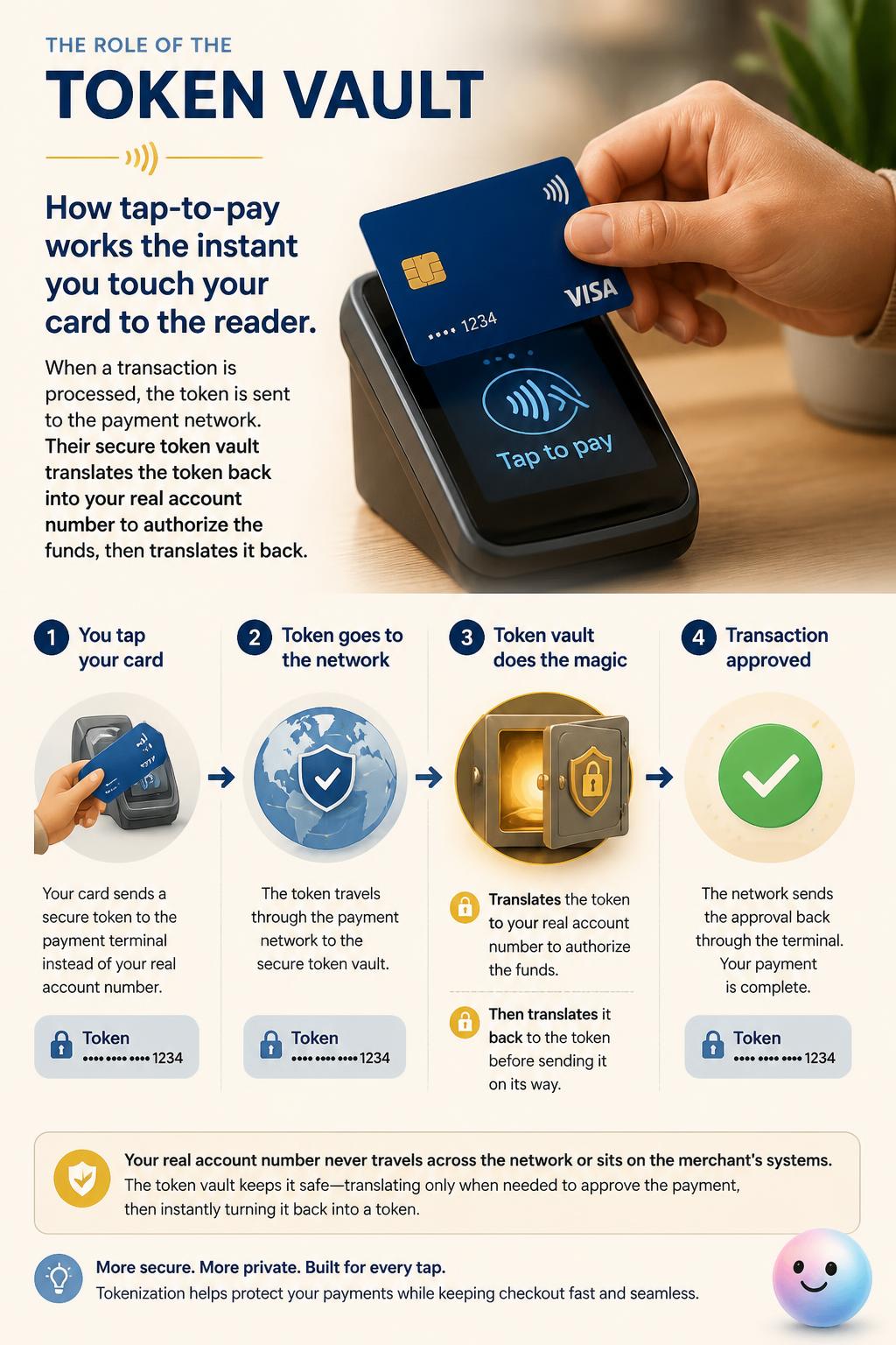 The role of the token vault
