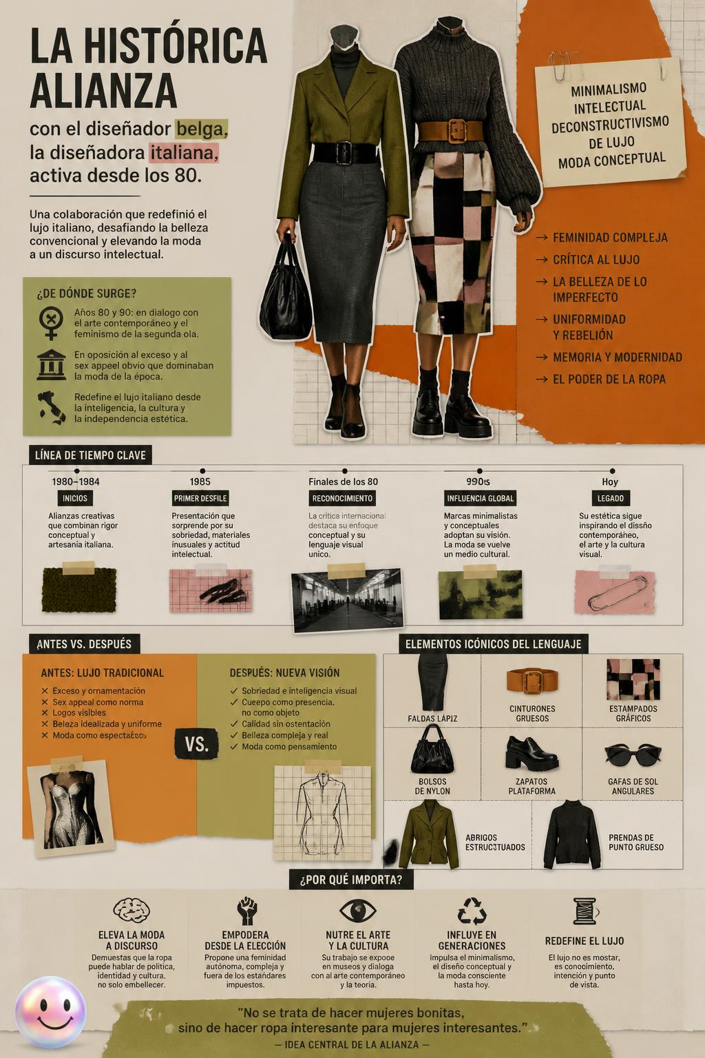 La histórica alianza con Raf Simons