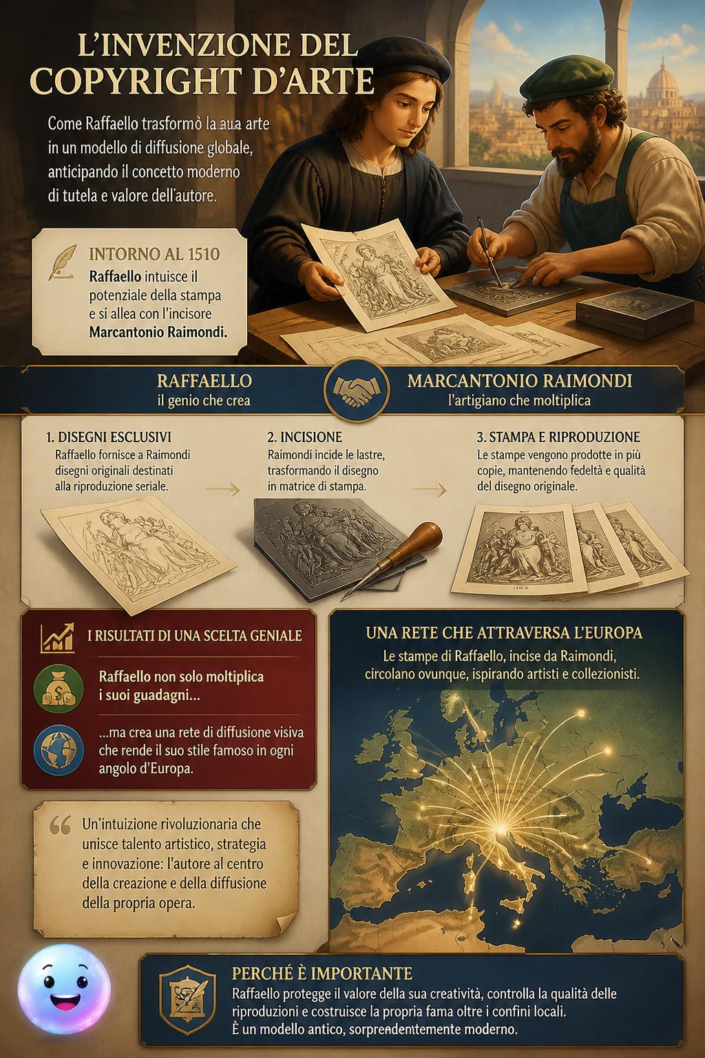 L'invenzione del copyright d'arte