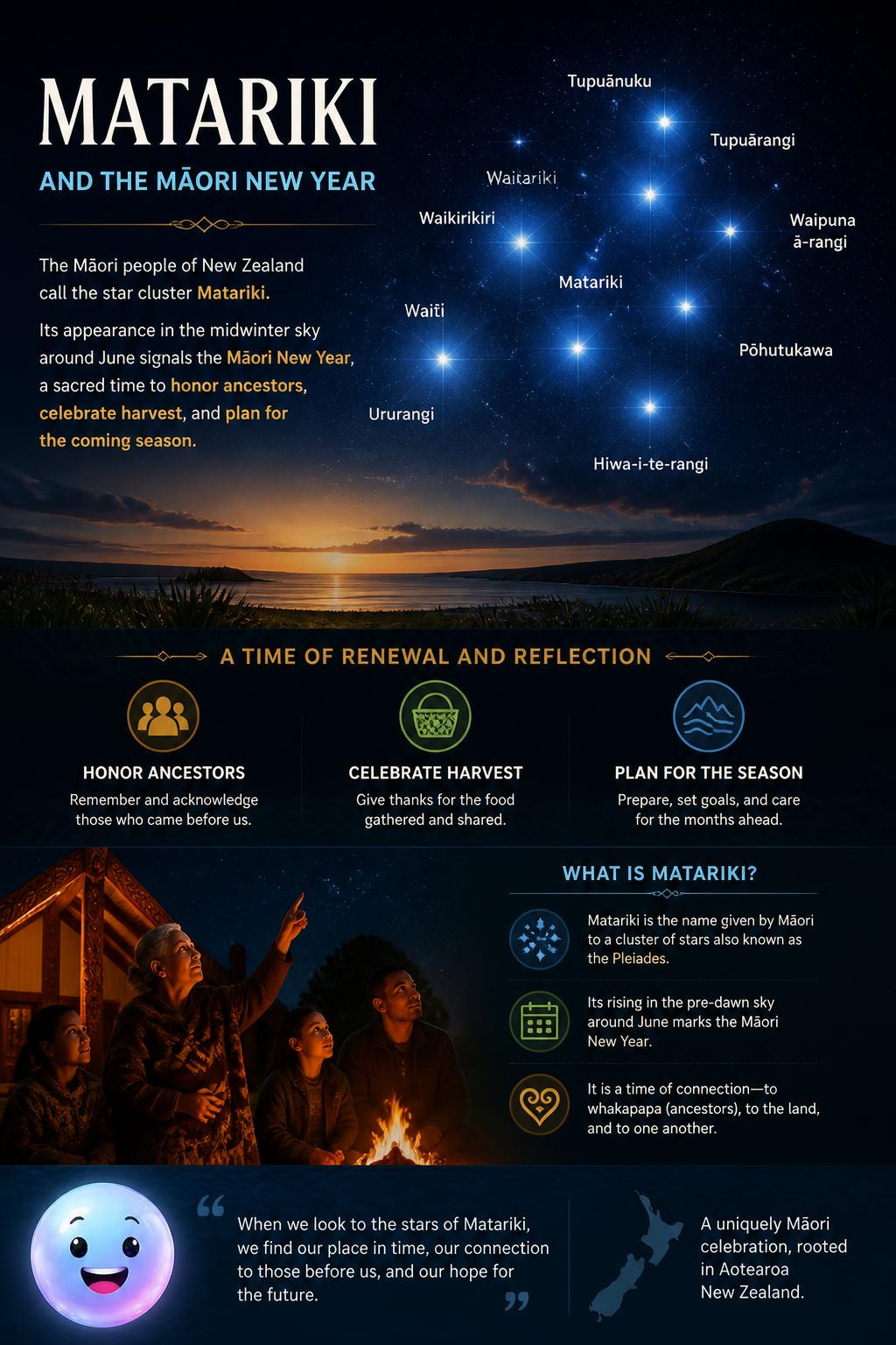 Matariki and the Maori new year