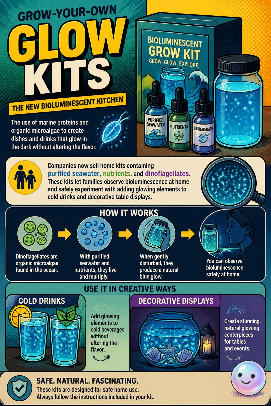 Grow-your-own glow kits