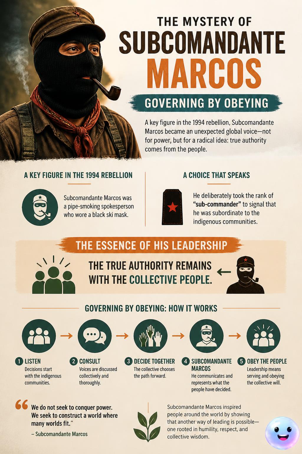 The mystery of Subcomandante Marcos