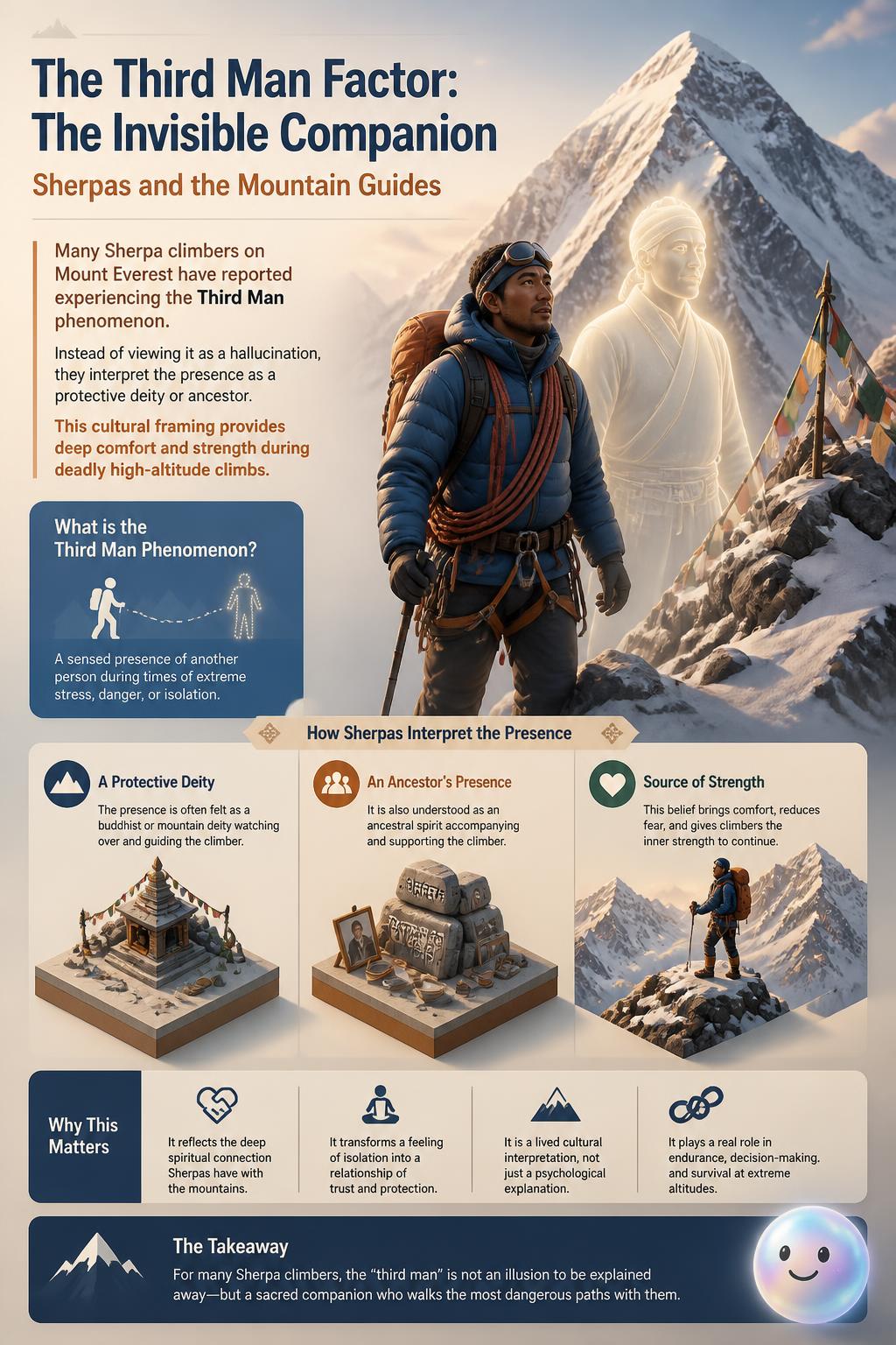 Sherpas and the mountain guides